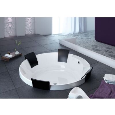 Hoesch Aviva Badewanne mit 4 Rückenstützen - Bad Hoesch Aviva Badewanne mit 4 Rückenstützen - Bad