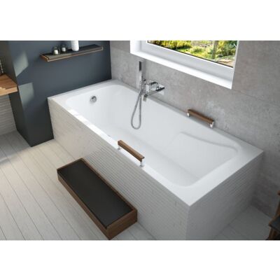 Hoesch Mila Acrylbadewanne - Rechteck 170x75cm - Weiß Hoesch Mila Acrylbadewanne - Rechteck 170x75cm - Weiß