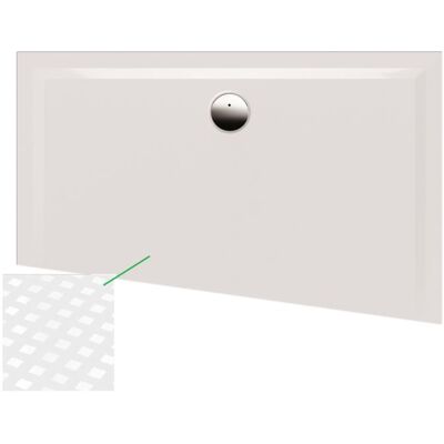Hoesch Muna Mineralguss-Duschwanne - 150x90 - Rechts - Duschwanne Hoesch Muna Mineralguss-Duschwanne - 150x90 - Rechts - Duschwanne