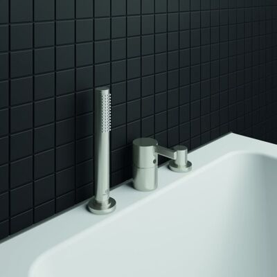 Ideal Standard - Modell BC788GN - 3-Loch-Badewannenmischer - Silver Storm Ideal Standard - Modell BC788GN - 3-Loch-Badewannenmischer - Silver Storm