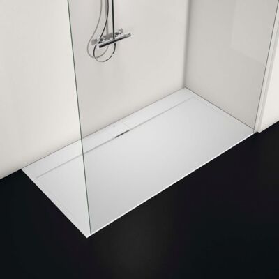 Ideal Standard Flat S i.life Rechteck-Brausewanne T5230FR 180 x 90 x 3,2 cm, carraraweiß Ideal Standard Flat S i.life Rechteck-Brausewanne T5230FR 180 x 90 x 3,2 cm, carraraweiß