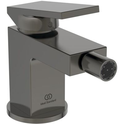 Ideal Standard Bidetarmatur BD511A5 64x160x125 mm, mit Ablaufgarnitur, Ausladung 113mm, magnetic grey Ideal Standard Bidetarmatur BD511A5 64x160x125 mm, mit Ablaufgarnitur, Ausladung 113mm, magnetic grey