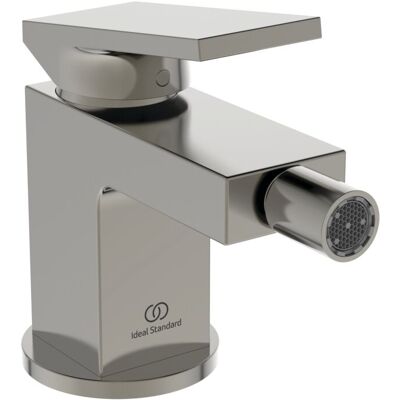 Ideal Standard Bidetarmatur BD511GN 64x160x125 mm, mit Ablaufgarnitur, Ausladung 113mm, silver storm Ideal Standard Bidetarmatur BD511GN 64x160x125 mm, mit Ablaufgarnitur, Ausladung 113mm, silver storm