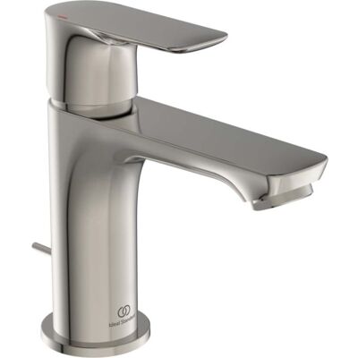 Ideal Standard Air Waschtischarmatur A7007GN 5 l/min, Ausladung 107mm, mit Ablaufgarnitur, silver storm Ideal Standard Air Waschtischarmatur A7007GN 5 l/min, Ausladung 107mm, mit Ablaufgarnitur, silver storm