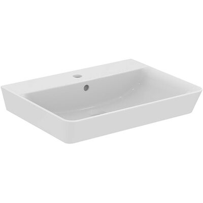 Ideal Standard Air Waschtisch E029801 60 x 46 cm, weiß, mit Hahnloch und Überlauf Ideal Standard Air Waschtisch E029801 60 x 46 cm, weiß, mit Hahnloch und Überlauf