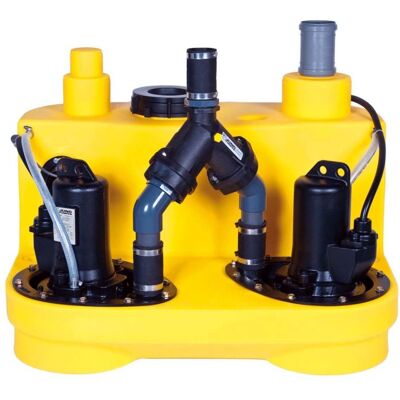 Jung Pumpen compli Fäkalienhebeanlage JP50115 1020/2 M, mit MultiCut Jung Pumpen compli Fäkalienhebeanlage JP50115 1020/2 M, mit MultiCut