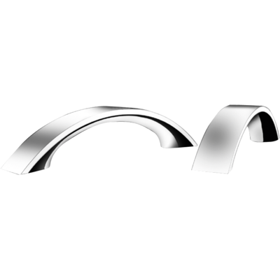 Kaldewei Opulenz Wannengriff 590370000999 Avantgarde Typ D (2 Griffe), chrom Kaldewei Opulenz Wannengriff 590370000999 Avantgarde Typ D (2 Griffe), chrom
