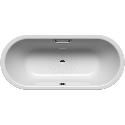 Kaldewei Classic duo Badewanne oval 291310223199 160x70cm, Griffloch, Perl-Effekt, Rutschhemmend, manhattan Kaldewei Classic duo Badewanne oval 291310223199 160x70cm, Griffloch, Perl-Effekt, Rutschhemmend, manhattan