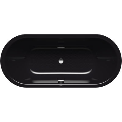 Kaldewei Classic duo Badewanne oval 292634010701 170x70cm, Vollantislip, schwarz Kaldewei Classic duo Badewanne oval 292634010701 170x70cm, Vollantislip, schwarz