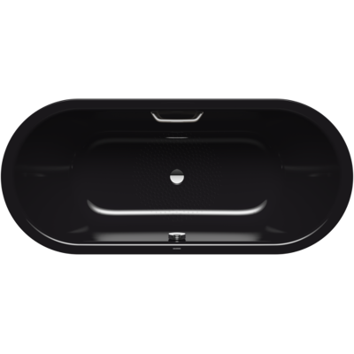 Kaldewei Classic duo Badewanne oval 291410223701 170x75cm, Griffloch, Perl-Effekt, Rutschhemmend, schwarz Kaldewei Classic duo Badewanne oval 291410223701 170x75cm, Griffloch, Perl-Effekt, Rutschhemmend, schwarz