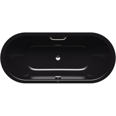 Kaldewei Classic duo Badewanne oval 291310213701 160x70cm, Griffloch, Perl-Effekt, Vollantislip, schwarz Kaldewei Classic duo Badewanne oval 291310213701 160x70cm, Griffloch, Perl-Effekt, Vollantislip, schwarz
