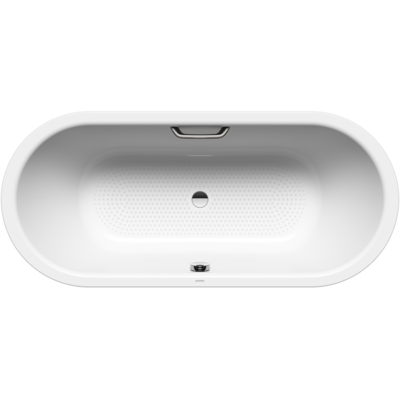 Kaldewei Classic duo Badewanne oval 291210213001 180x80cm, Griffloch, Perl-Effekt, Vollantislip, weiß Kaldewei Classic duo Badewanne oval 291210213001 180x80cm, Griffloch, Perl-Effekt, Vollantislip, weiß