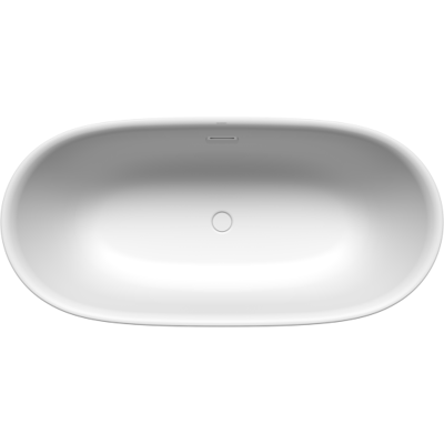 Kaldewei Freistehende ovale Stahl-Emaille Badewanne - Weiß Kaldewei Freistehende ovale Stahl-Emaille Badewanne - Weiß