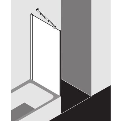 Kermi Silber Seitenwand - FX TVD 07517 VAK Kermi Silber Seitenwand - FX TVD 07517 VAK