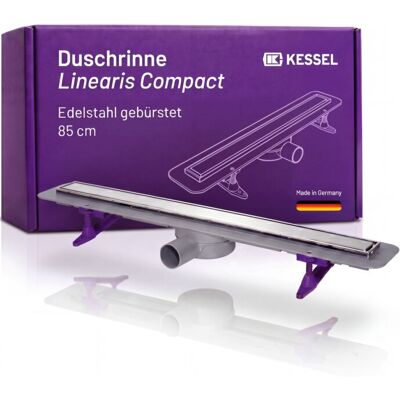 Kessel Duschrinne - 850mm Seitlicher Ablauf Edelstahl Kessel Duschrinne - 850mm Seitlicher Ablauf Edelstahl