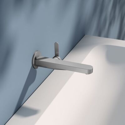 KEUCO IXMO Flat Wand-Mischer - Edelstahl-Finish KEUCO IXMO Flat Wand-Mischer - Edelstahl-Finish