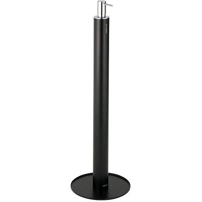 Keuco Desinfektionsmittelspender 04957370400 schwarz, Standmodell, verchromter Pumpenkopf Keuco Desinfektionsmittelspender 04957370400 schwarz, Standmodell, verchromter Pumpenkopf