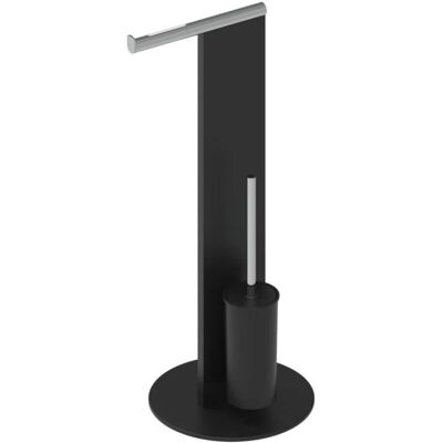 Keuco Modell 04986370101 WC-Bürstengarnitur - Universal, Schwarz/Chrom Keuco Modell 04986370101 WC-Bürstengarnitur - Universal, Schwarz/Chrom