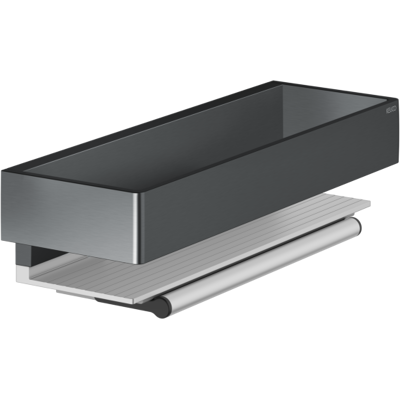 Keuco Edition 11 Duschkorb - Metall, Schwarzchrom gebürstet Keuco Edition 11 Duschkorb - Metall, Schwarzchrom gebürstet