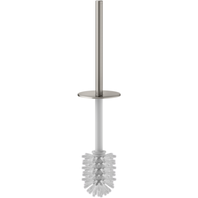 Keuco Edition 400 Toilettenbürste Nickel gebürstet / Weiß - WC-Bürste Keuco Edition 400 Toilettenbürste Nickel gebürstet / Weiß - WC-Bürste