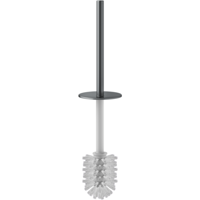 Keuco Modell 11564134000 - WC-Bürste mit Griff und Deckel - Schwarzchrom gebürstet / Weiß Keuco Modell 11564134000 - WC-Bürste mit Griff und Deckel - Schwarzchrom gebürstet / Weiß