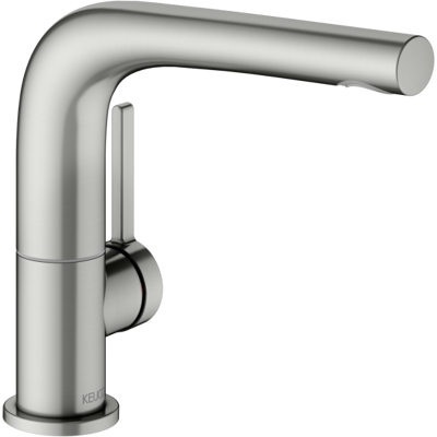 Keuco Edition 400 Waschtischarmatur 51505060100 Ausladung 153mm, schwenkbar, ohne Ablaufgarnitur, edelstahl-finish Keuco Edition 400 Waschtischarmatur 51505060100 Ausladung 153mm, schwenkbar, ohne Ablaufgarnitur, edelstahl-finish