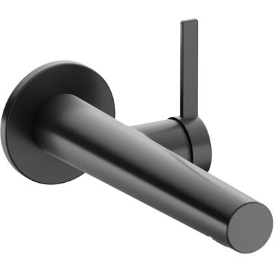 KEUCO IXMO Armatur - Hochdruck Wandmontage, 187mm, Schwarzchrom KEUCO IXMO Armatur - Hochdruck Wandmontage, 187mm, Schwarzchrom