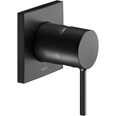 Keuco Ixmo Fertigmontageset 59551370202 UP-Einhebelmischer, eckig, schwarz matt Keuco Ixmo Fertigmontageset 59551370202 UP-Einhebelmischer, eckig, schwarz matt