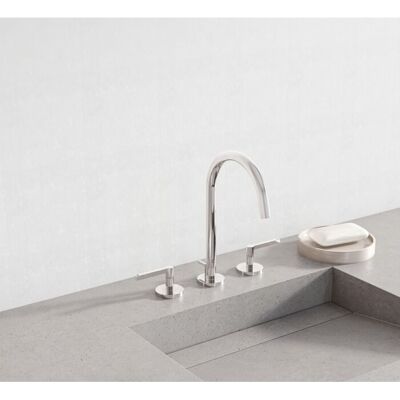 Kludi Nova Fonte Chrom 3-Loch Waschtischmischer - Wasserhahn Kludi Nova Fonte Chrom 3-Loch Waschtischmischer - Wasserhahn