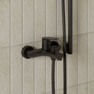 Kludi X1 Wannen- und Duscharmatur 326913975 schwarz matt Kludi X1 Wannen- und Duscharmatur 326913975 schwarz matt