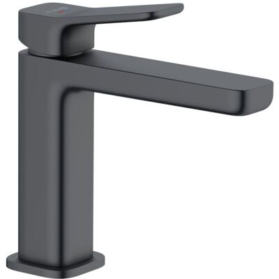 KLUDI-X3 Waschtischarmatur 422823981 ohne Ablaufgarnitur, schwarz matt KLUDI-X3 Waschtischarmatur 422823981 ohne Ablaufgarnitur, schwarz matt