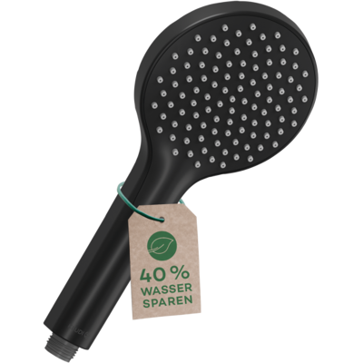 Kludi Dive X 1S Handbrause - Schwarz Matt - Badezimmerartikel Kludi Dive X 1S Handbrause - Schwarz Matt - Badezimmerartikel