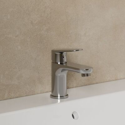 Kludi X1 75 Waschtischarmatur 322900575 ohne Ablaufgarnitur, chrom Kludi X1 75 Waschtischarmatur 322900575 ohne Ablaufgarnitur, chrom