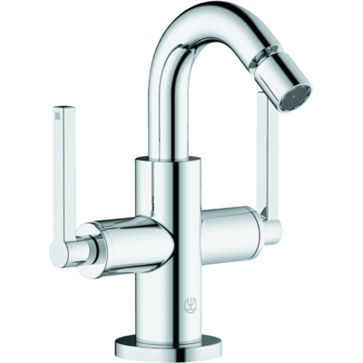 Kludi Nova Fonte Bidet-Armatur - Keramik, Chrom, 2 Griffe Kludi Nova Fonte Bidet-Armatur - Keramik, Chrom, 2 Griffe