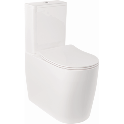 Kludi RESA R Spiralflush-Stand-WC 23WCB0643 60 cm, S-förmiger Abfluss Weiß glänzend Kludi RESA R Spiralflush-Stand-WC 23WCB0643 60 cm, S-förmiger Abfluss Weiß glänzend