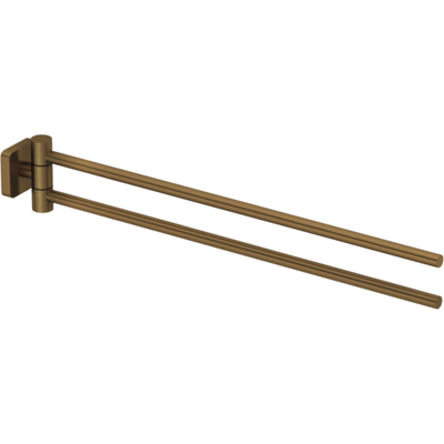 Kludi VELA S Doppel-Handtuchstange - 440mm Brushed Bronze Kludi VELA S Doppel-Handtuchstange - 440mm Brushed Bronze
