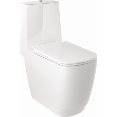 Kludi RESA S Spiralfl ush-Stand-WC 27WCB0243 68 cm, S-förmiger Abfluss Weiß glänzend Kludi RESA S Spiralfl ush-Stand-WC 27WCB0243 68 cm, S-förmiger Abfluss Weiß glänzend