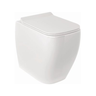 Kludi RESA C Spiralflush-Stand-WC 28WCB0443 52 cm, Universalförmiger Abfluss Weiß glänzend Kludi RESA C Spiralflush-Stand-WC 28WCB0443 52 cm, Universalförmiger Abfluss Weiß glänzend