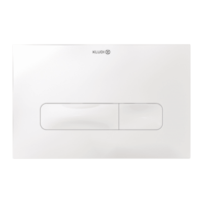 Kludi UNIFIX Betätigungsplatte 30PP0143 244 x 160 mm weiß glänzend Kludi UNIFIX Betätigungsplatte 30PP0143 244 x 160 mm weiß glänzend