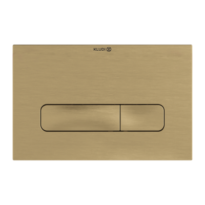 Kludi UNIFIX Betätigungsplatte 30PP01N0 244 x 160 mm Brushed Gold Kludi UNIFIX Betätigungsplatte 30PP01N0 244 x 160 mm Brushed Gold