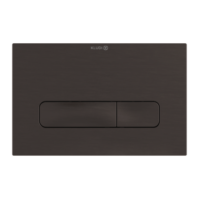 Kludi UNIFIX Betätigungsplatte 30PP01N2 244 x 160 mm Brushed Gunmetal Kludi UNIFIX Betätigungsplatte 30PP01N2 244 x 160 mm Brushed Gunmetal