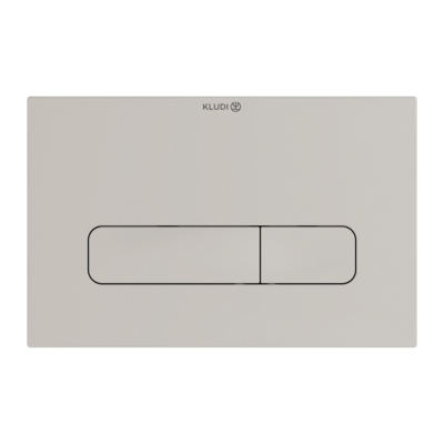 Kludi UNIFIX Betätigungsplatte 30PP01O2 244 x 160 mm Matt Light Dove Kludi UNIFIX Betätigungsplatte 30PP01O2 244 x 160 mm Matt Light Dove