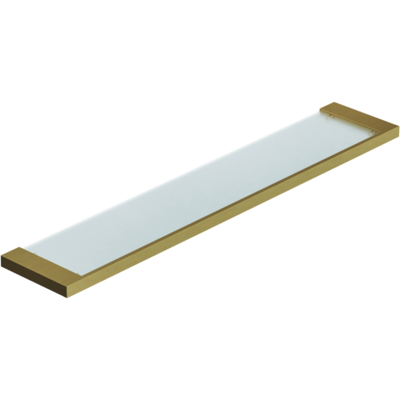 Kludi VELA C Glasablage - Brushed Gold, Modell 31973N0 Kludi VELA C Glasablage - Brushed Gold, Modell 31973N0