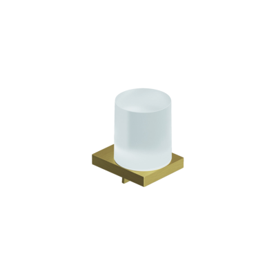 Kludi VELA C Glas-Seifenspender - Brushed Gold Kludi VELA C Glas-Seifenspender - Brushed Gold