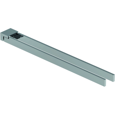 Kludi VELA C Doppel-Handtuchstange - 430mm, Chrom, Wandmontage Kludi VELA C Doppel-Handtuchstange - 430mm, Chrom, Wandmontage