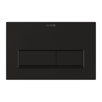 Kludi UNIFIX Betätigungsplatte Eckig 32PP0139 244 x 160 mm mattschwarz Kludi UNIFIX Betätigungsplatte Eckig 32PP0139 244 x 160 mm mattschwarz