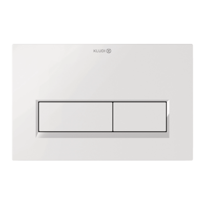 Kludi UNIFIX Betätigungsplatte Eckig 32PP0143 244 x 160 mm weiß glänzend Kludi UNIFIX Betätigungsplatte Eckig 32PP0143 244 x 160 mm weiß glänzend