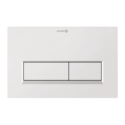 Kludi UNIFIX Betätigungsplatte Eckig 32PP0153 244 x 160 mm mattweiß Kludi UNIFIX Betätigungsplatte Eckig 32PP0153 244 x 160 mm mattweiß