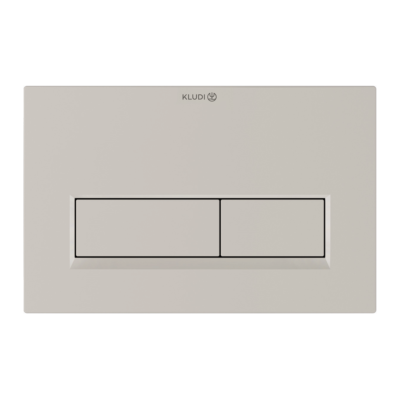 Kludi UNIFIX Betätigungsplatte Eckig 32PP01O2 244 x 160 mm Matt Light Dove Kludi UNIFIX Betätigungsplatte Eckig 32PP01O2 244 x 160 mm Matt Light Dove