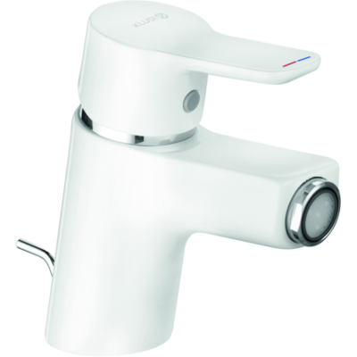 Kludi Pure & Easy Bidetarmatur - Weiß/Chrom - Bidet Typ Kludi Pure & Easy Bidetarmatur - Weiß/Chrom - Bidet Typ